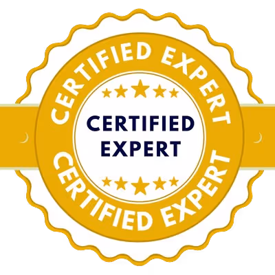 Expert Certified Aesthetic Clinic Badge