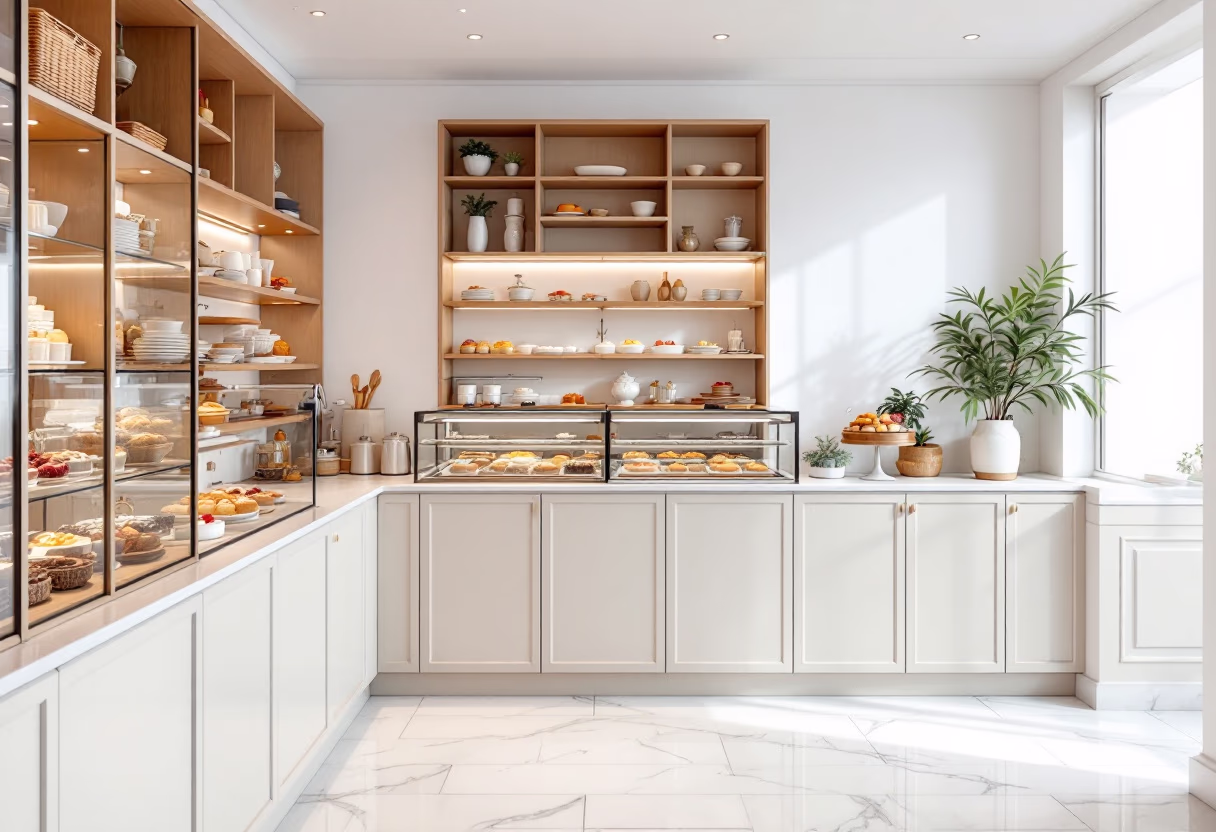 [background image] image of cozy bakery interior (for a bakery)