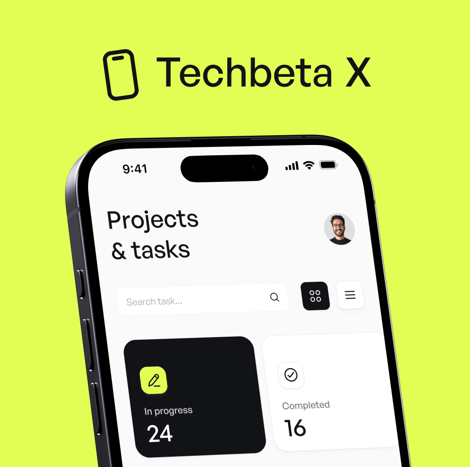 Techbeta X Project - Portfolix X Webflow Template