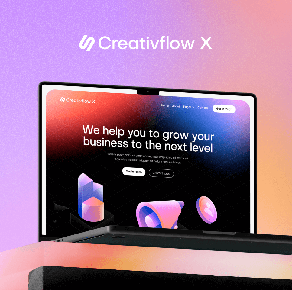 Creativflow X Project - Portfolix X Webflow Template
