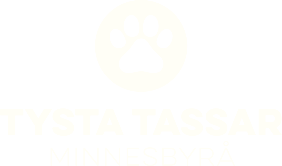 Tysta Tassar minnesbyrå - logo