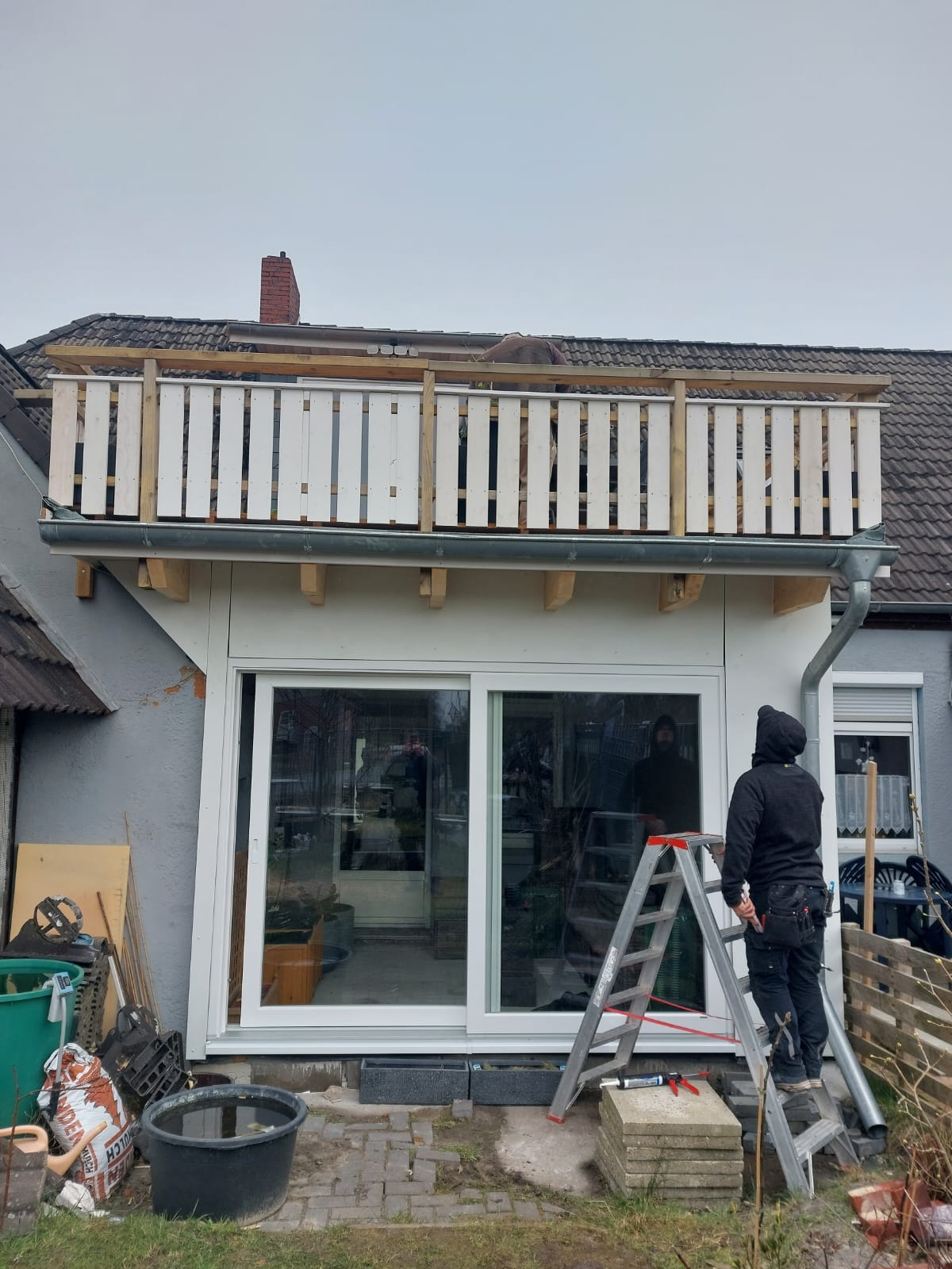 Balkon und Wintergarten