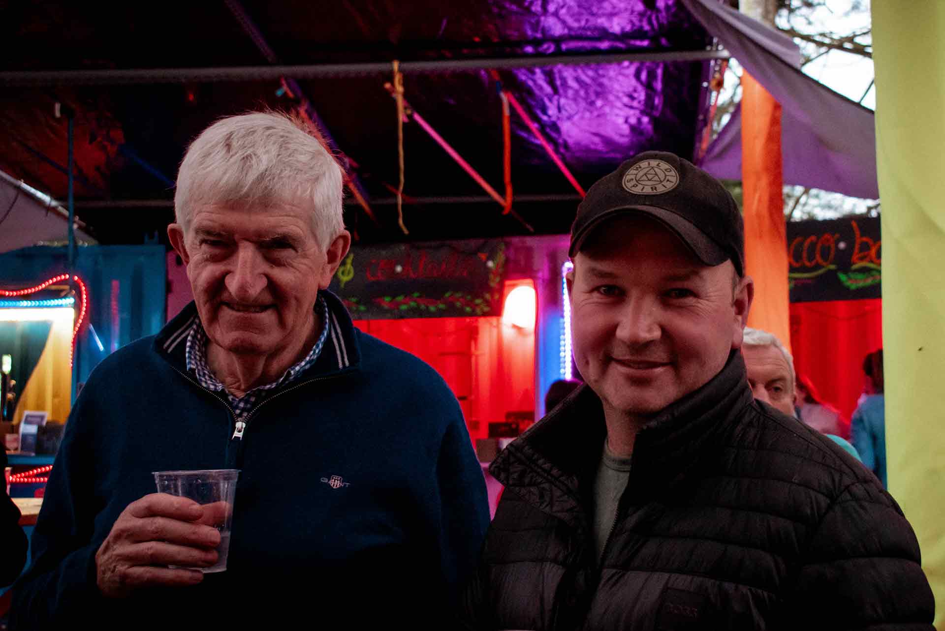Community leaders at Full Moon Rising Festival