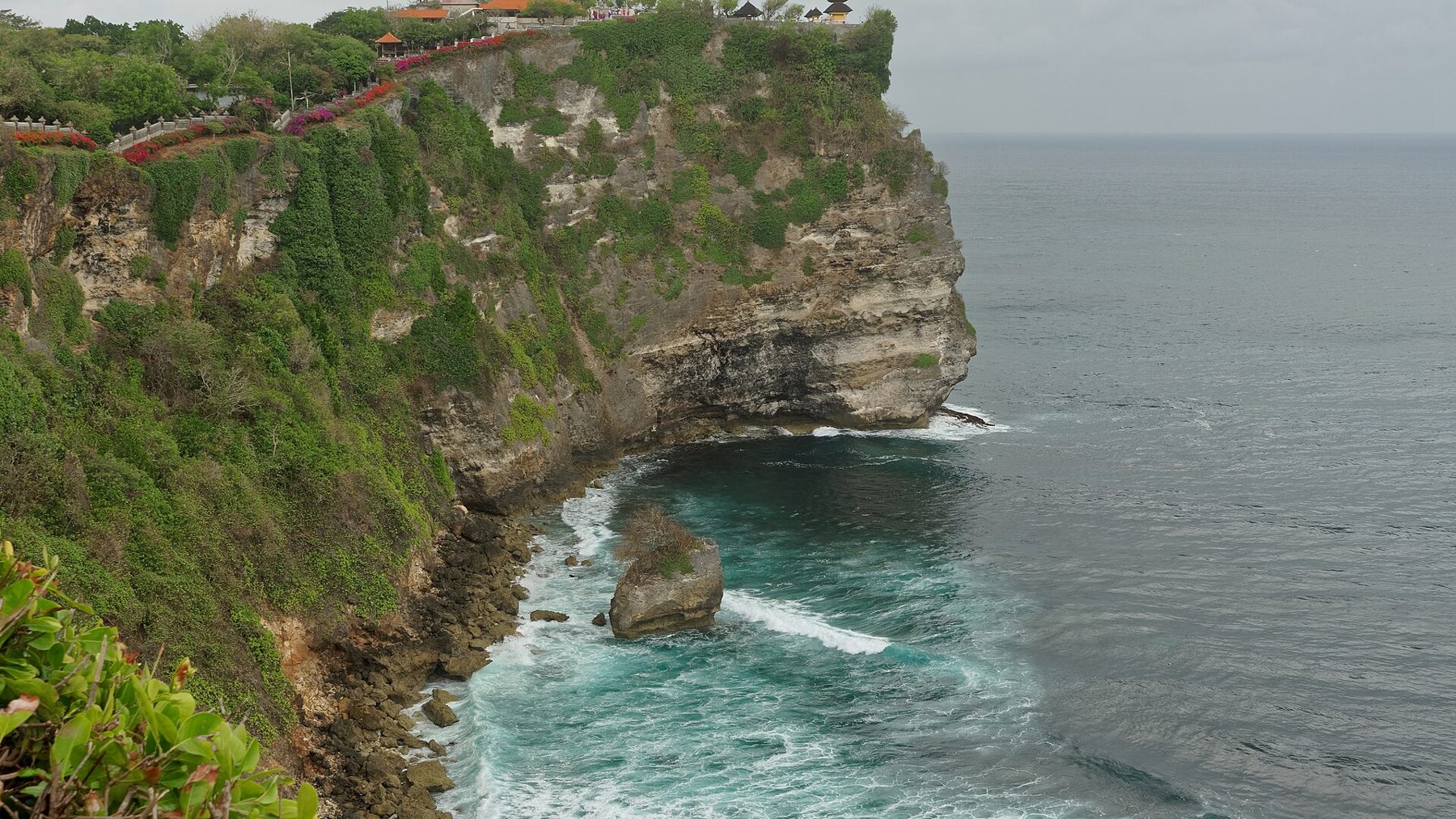 Les falaises d'Uluwatu, au sud de Bali