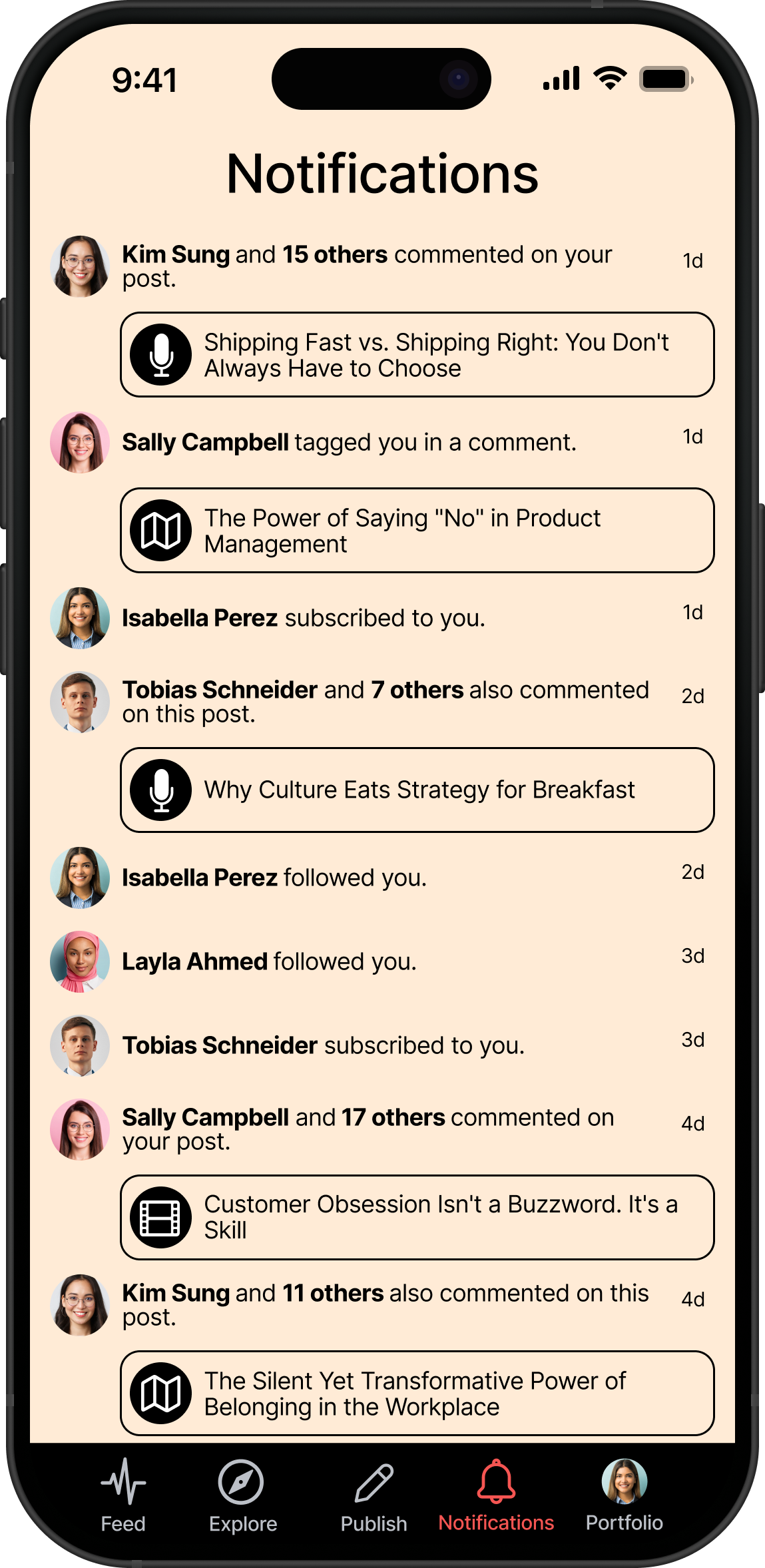 Display Notifications