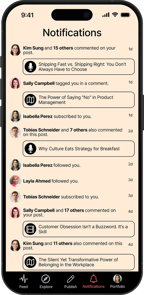 Display Notifications