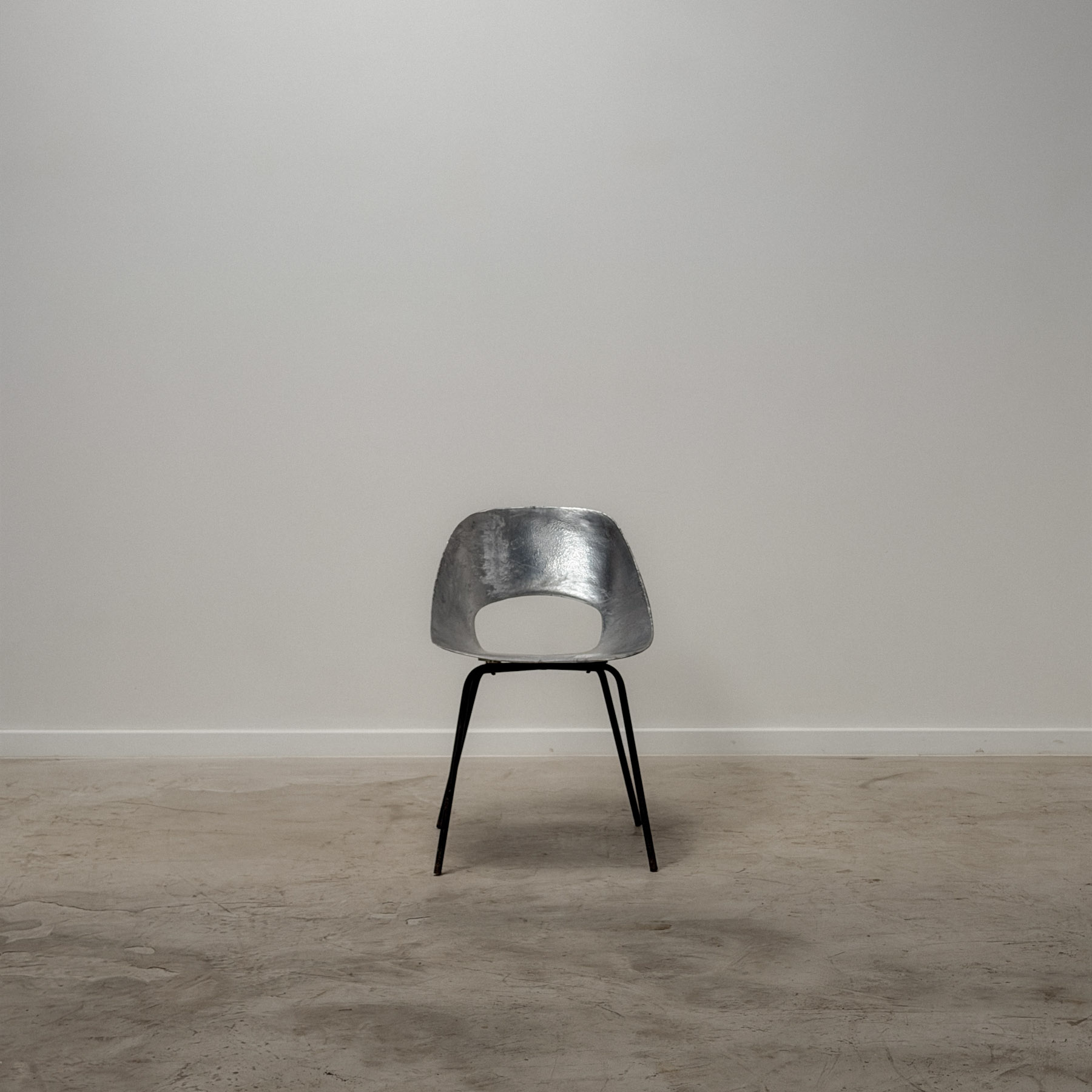 Pierre Guariche Aluminum Chair