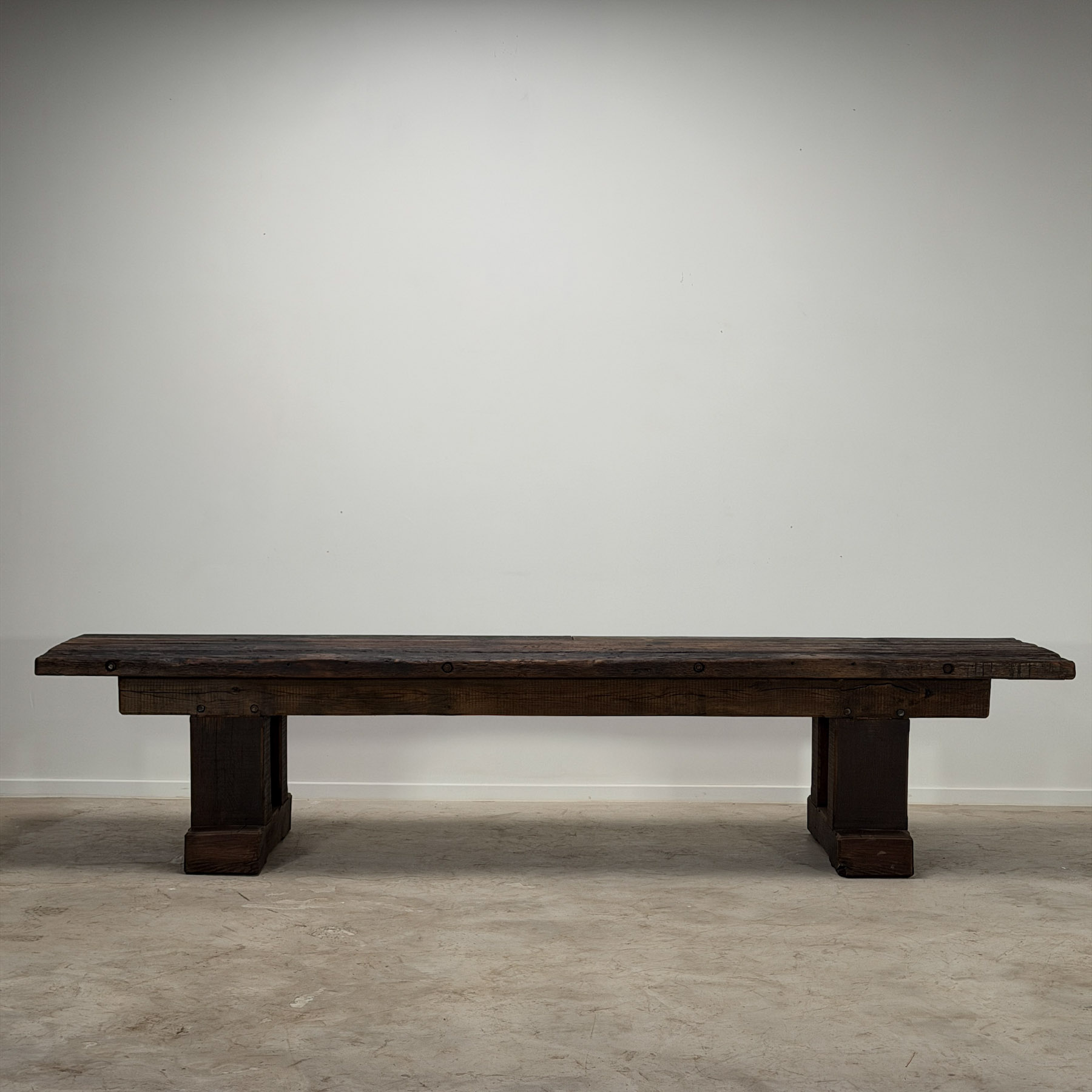 Gorgeous Large Solid Oak Workbench