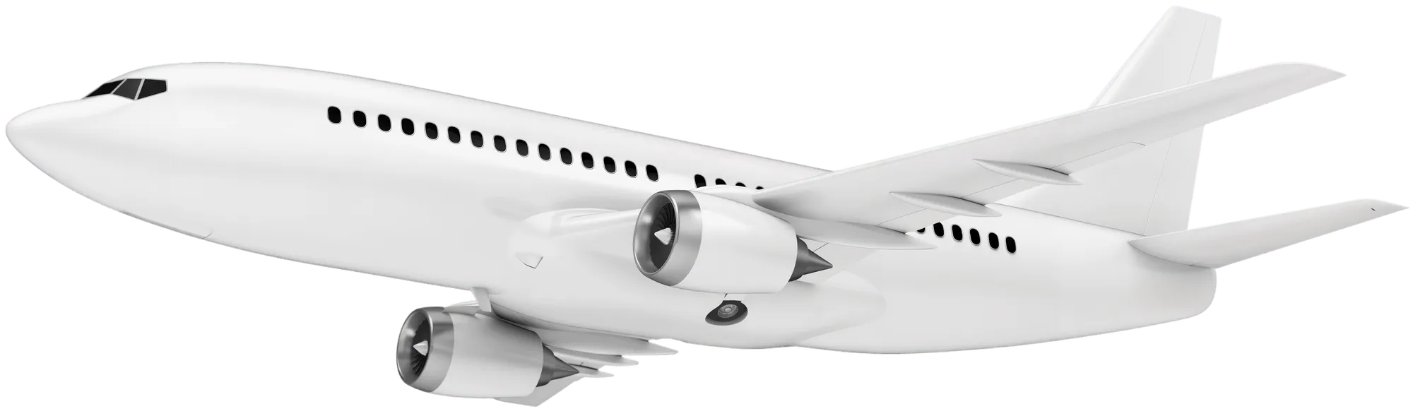 A white airplane with a propeller on the front.