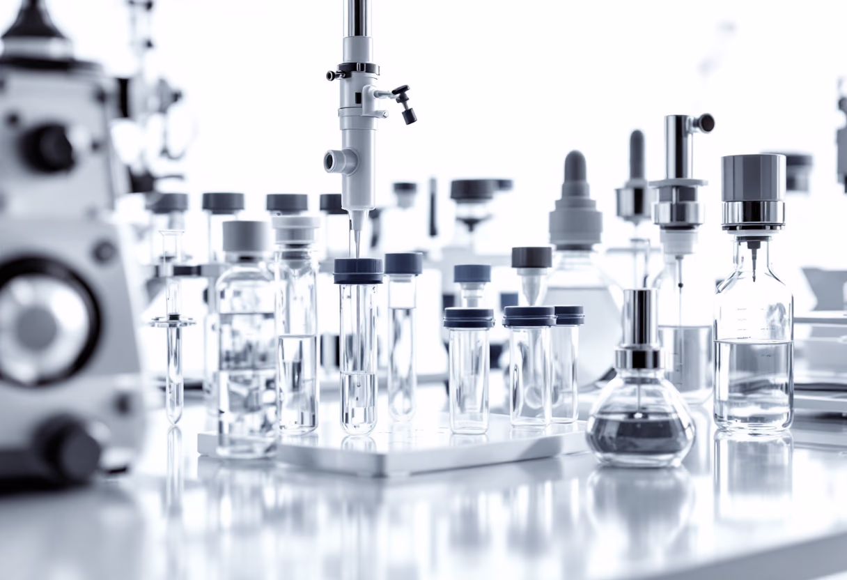 image of laboratory equipment (for a university)