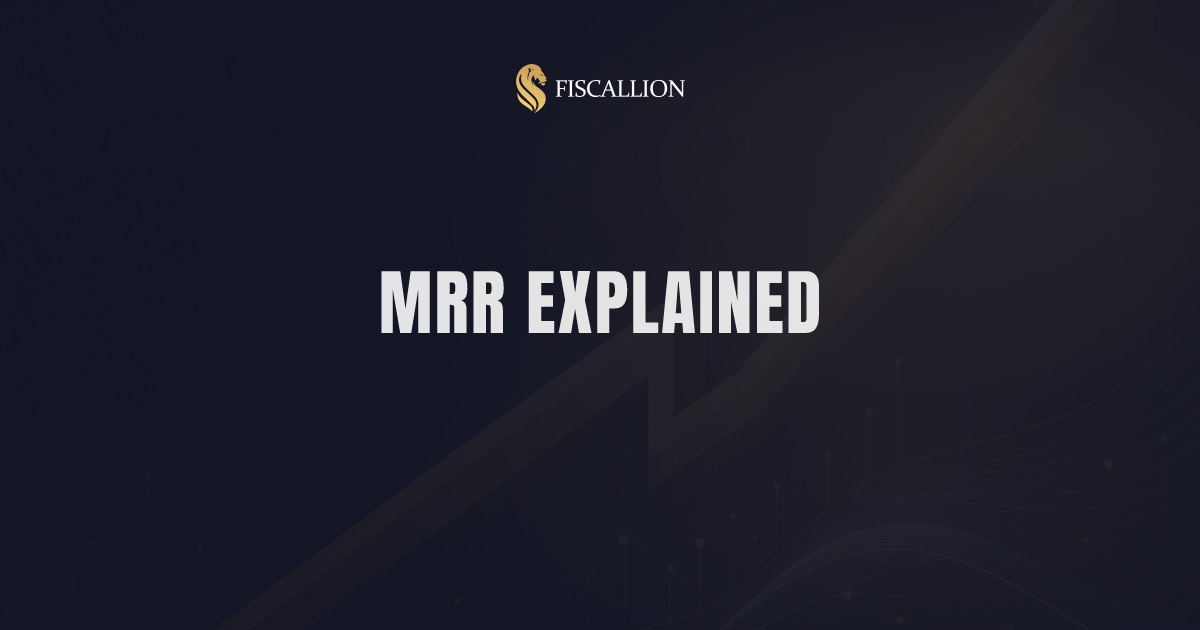 Monthly recurring revenue (MRR): definition, formula, and how to use it