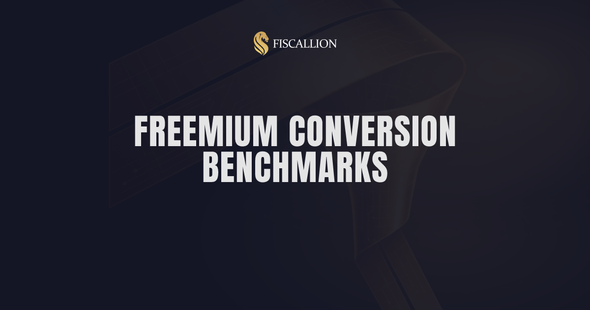 Freemium conversion rate in SaaS: benchmarks and what to do about yours