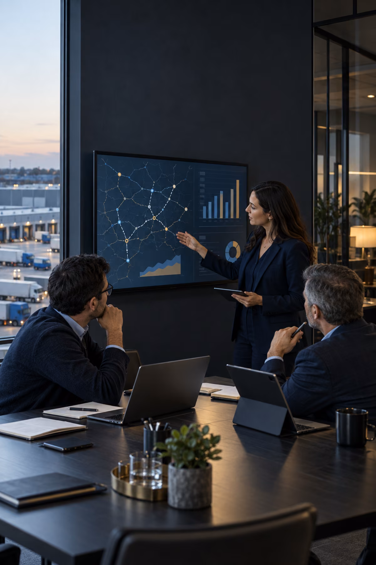 Fractional CFO for logistics software companies