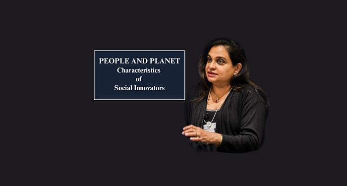 Characteristics of Social Innovators by Jeroo Billimoria