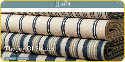 The British Stripe Co: Made by Shopify