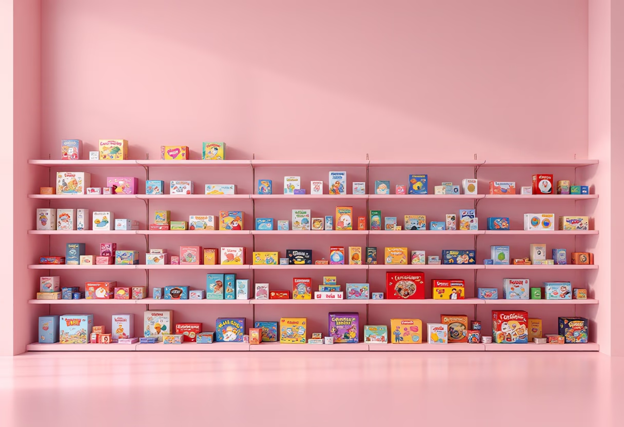 [background image] retail environment (for a toys & game store)