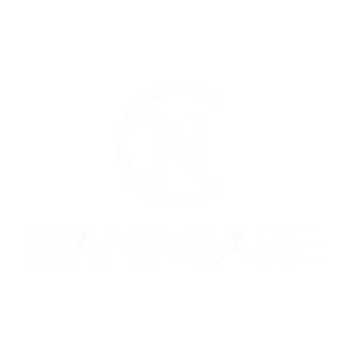 Logo von NanaCare Weiß