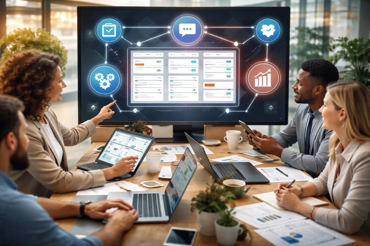 Productivity app workflow