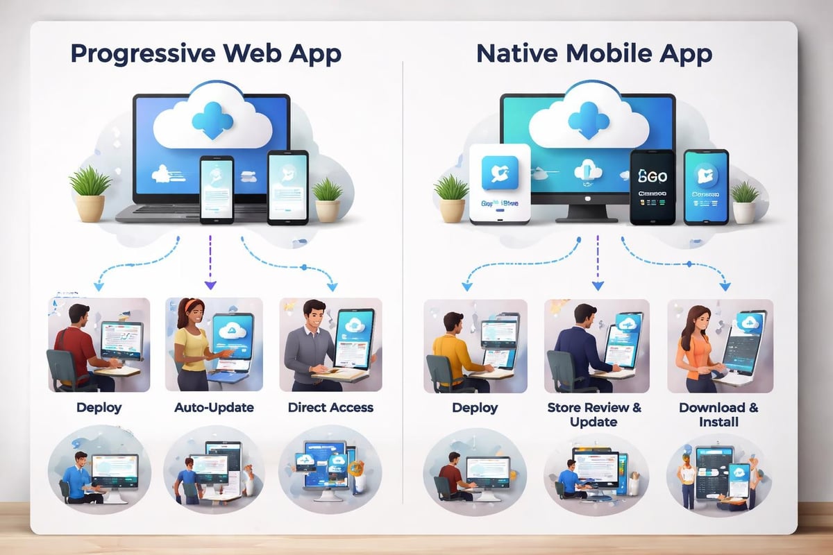 PWA versus native apps