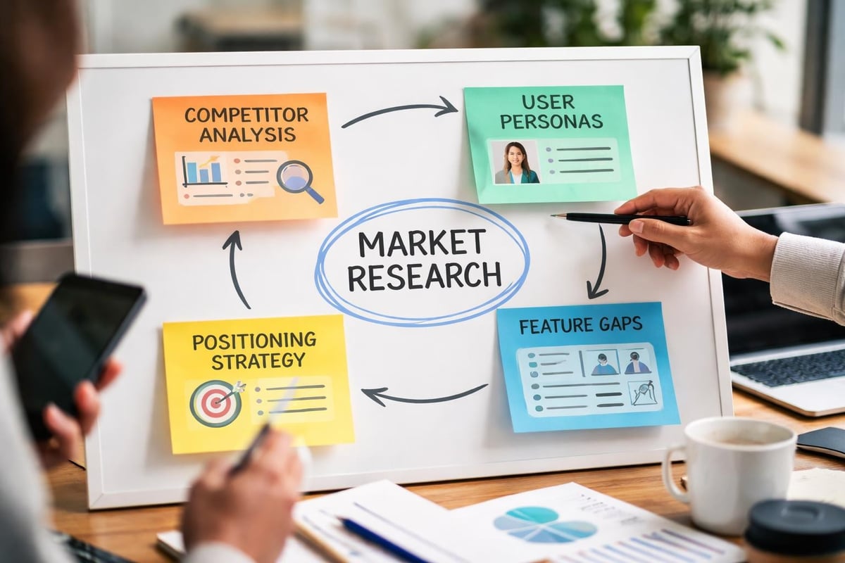 Mobile app market research analysis