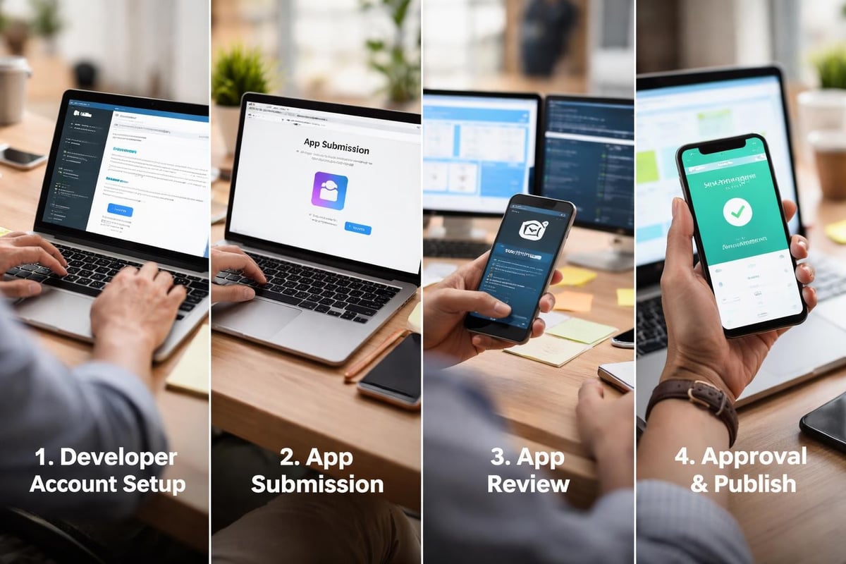 App store submission workflow