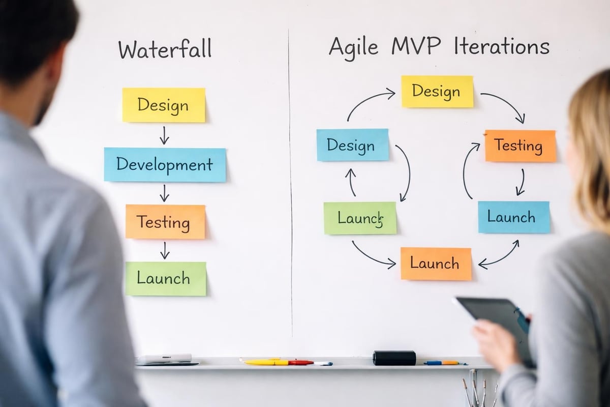Modern development workflow comparison