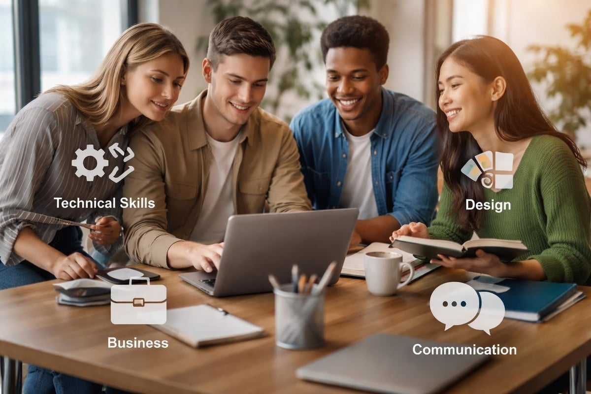 Bubble developer skills matrix