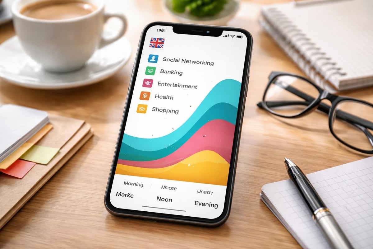 UK app user behaviour patterns