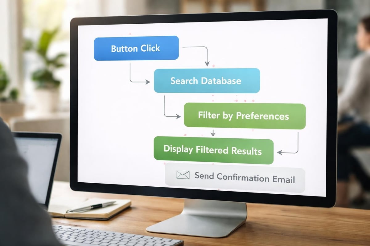 Visual workflow diagram