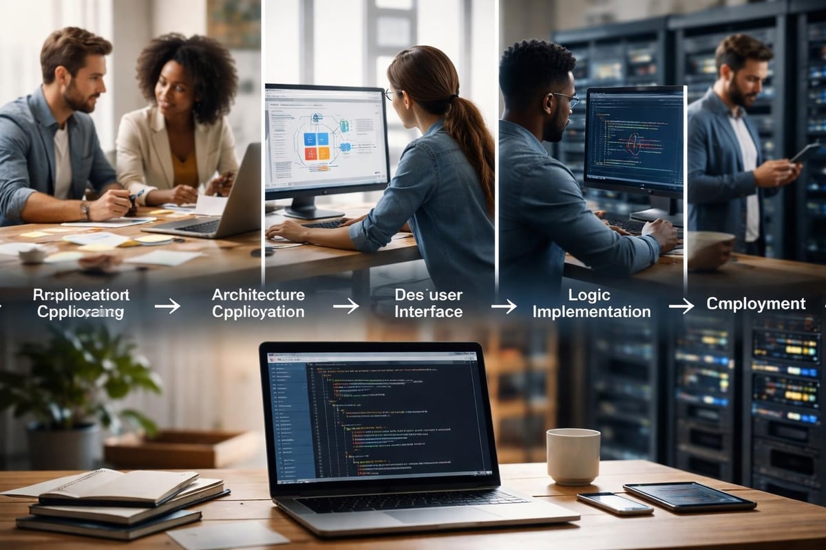 AI development workflow stages