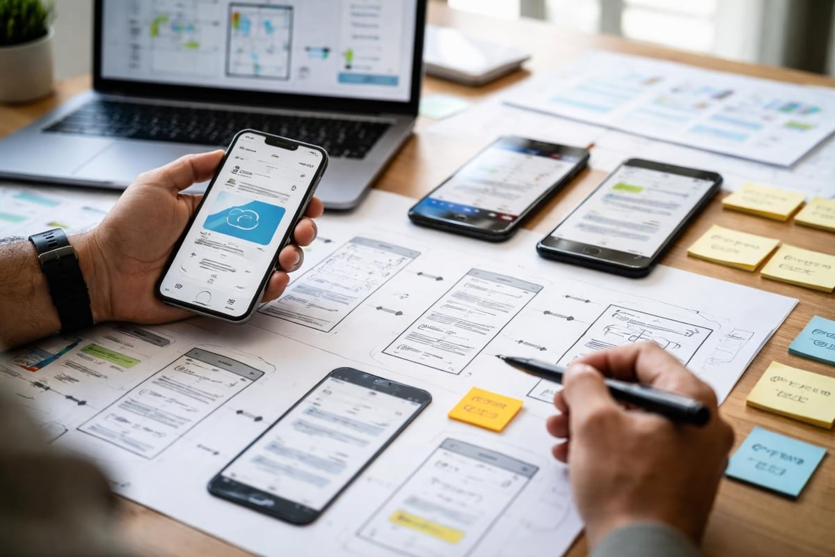 Mobile app user experience design