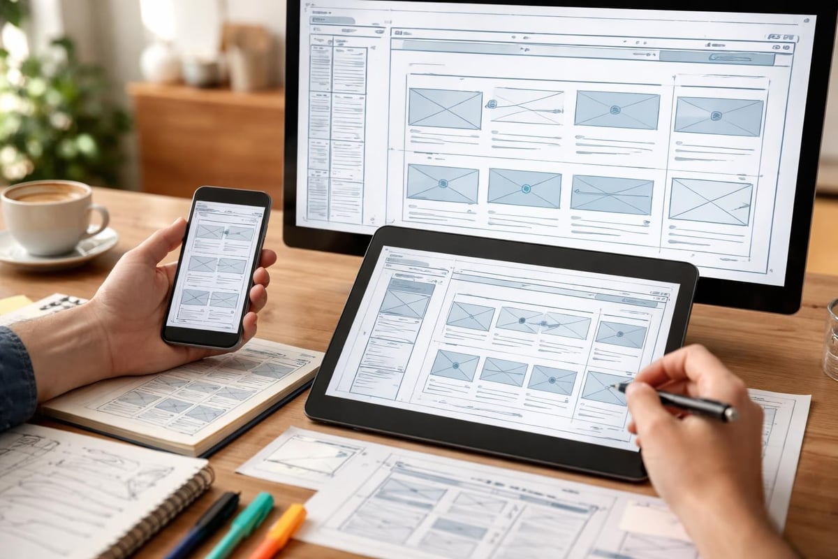 Mobile-first design workflow