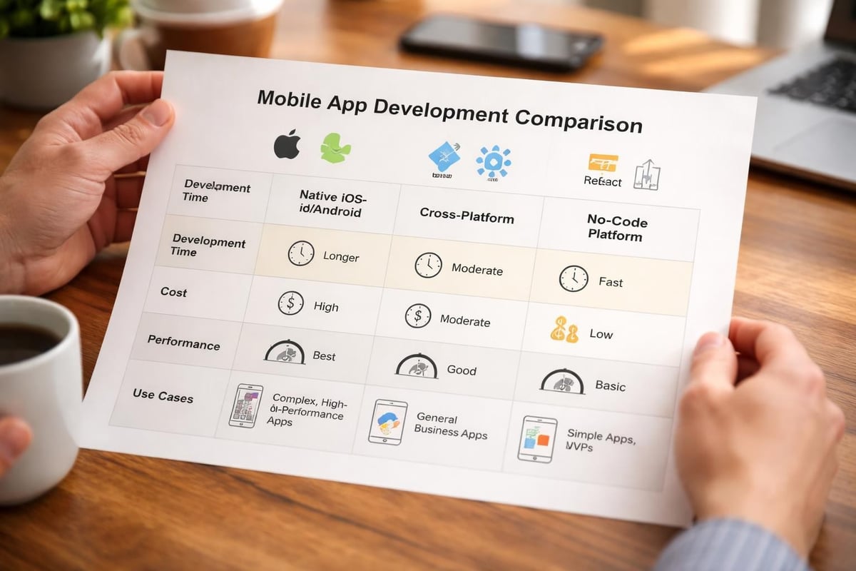 Development approach comparison