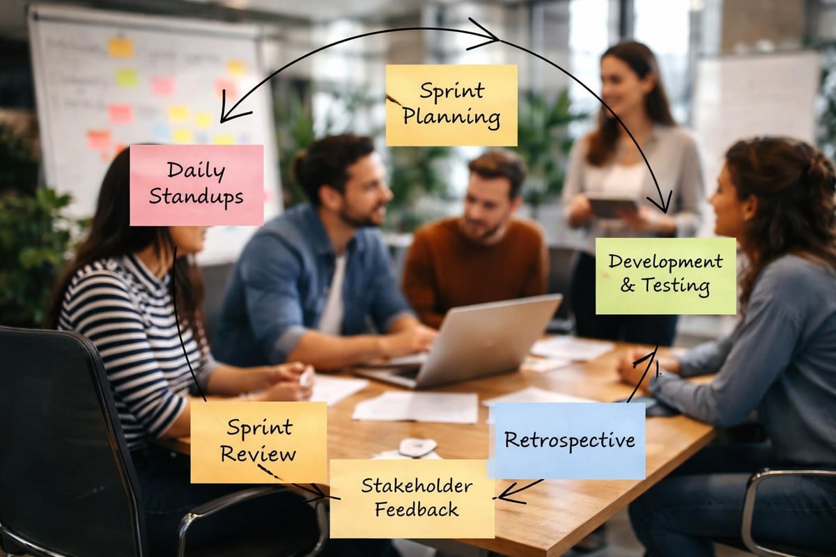 Agile development workflow