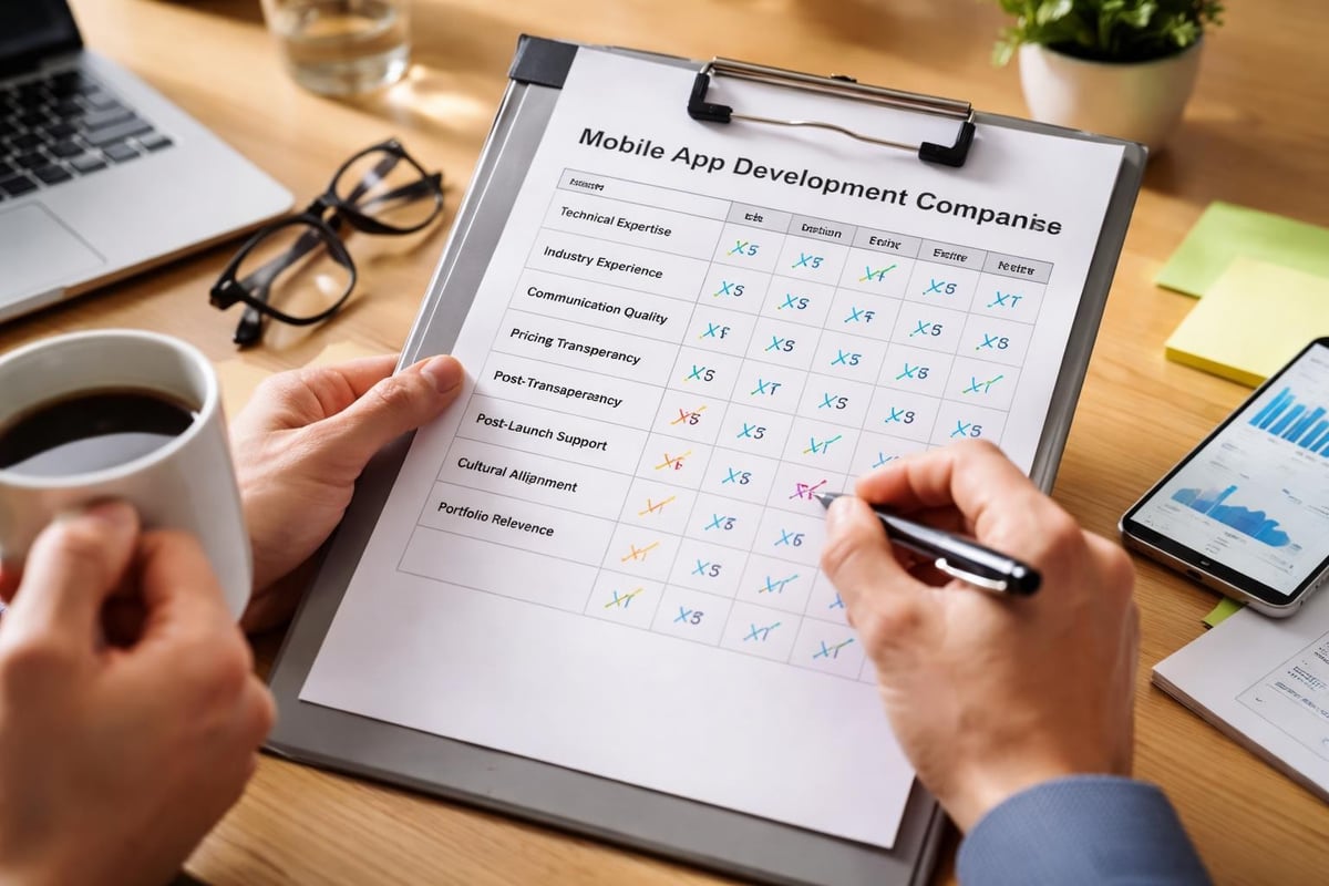 Partnership evaluation criteria