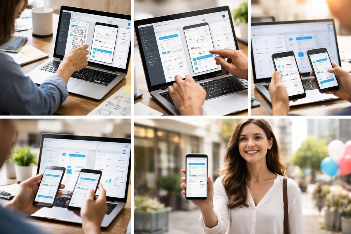 No code development workflow