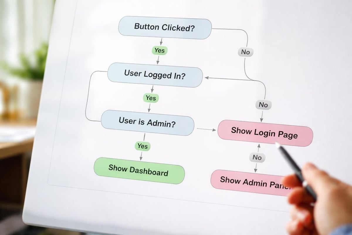Workflow decision tree