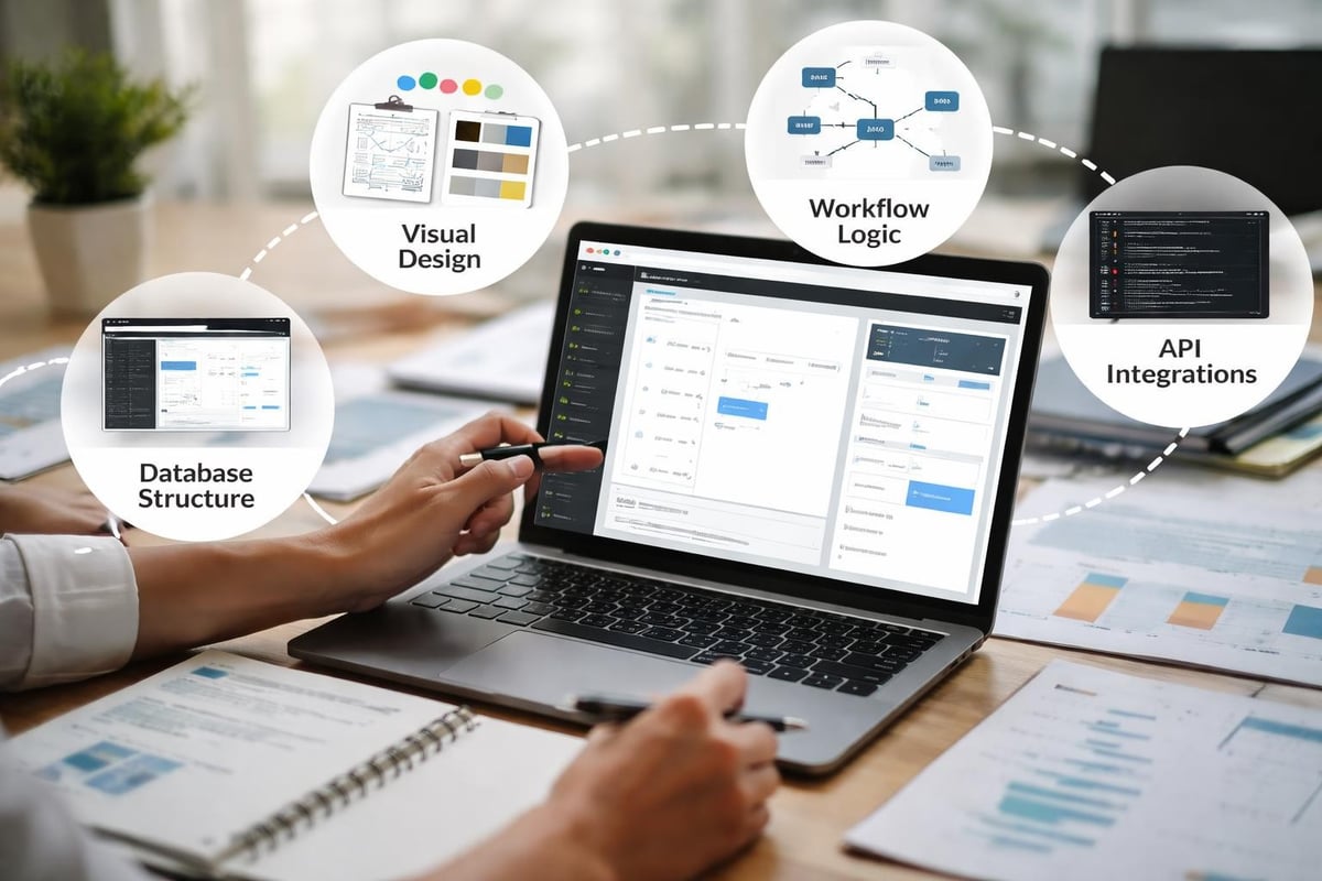 Bubble development architecture