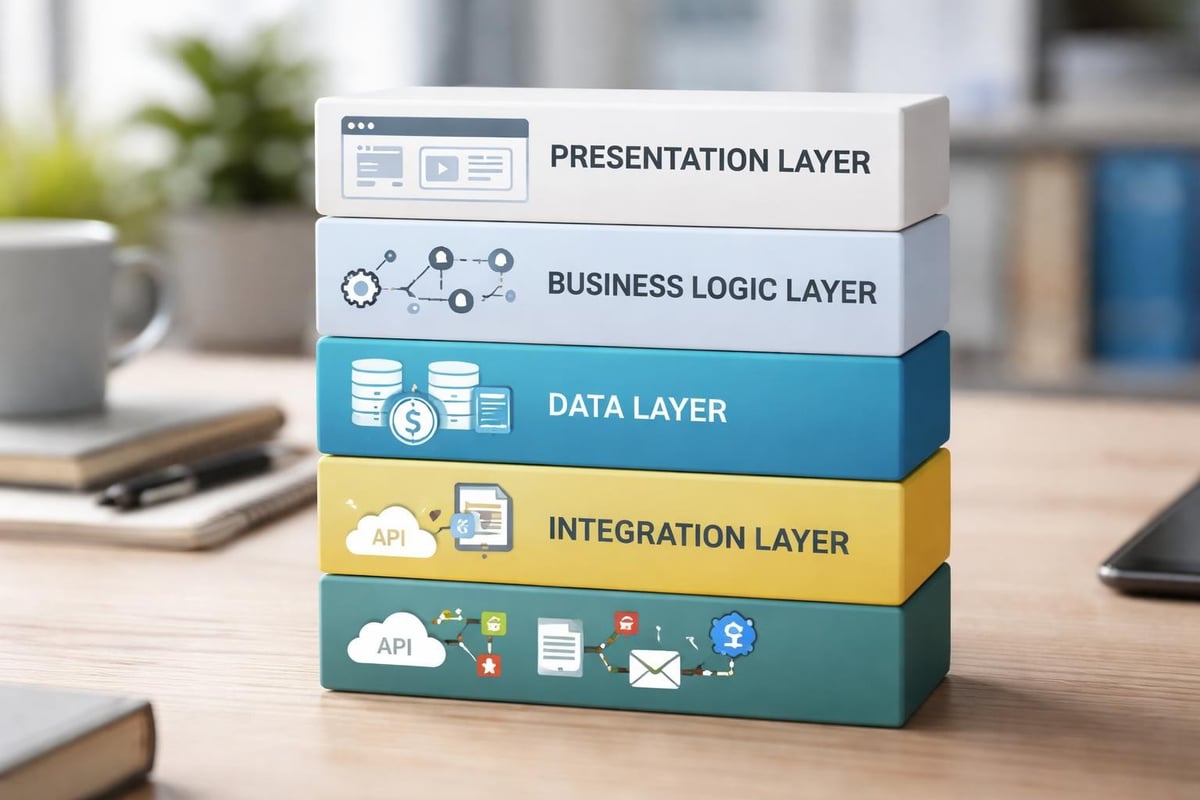 Application architecture layers