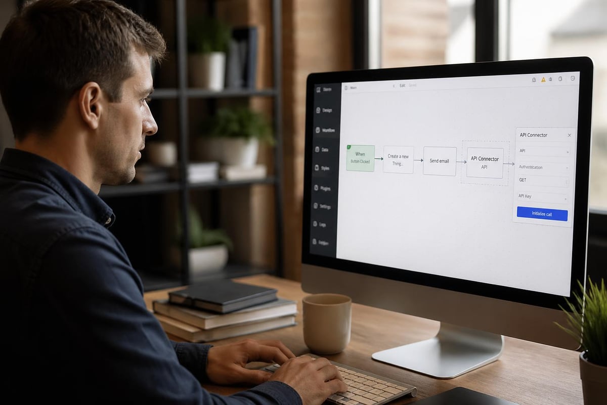 Bubble platform components working together