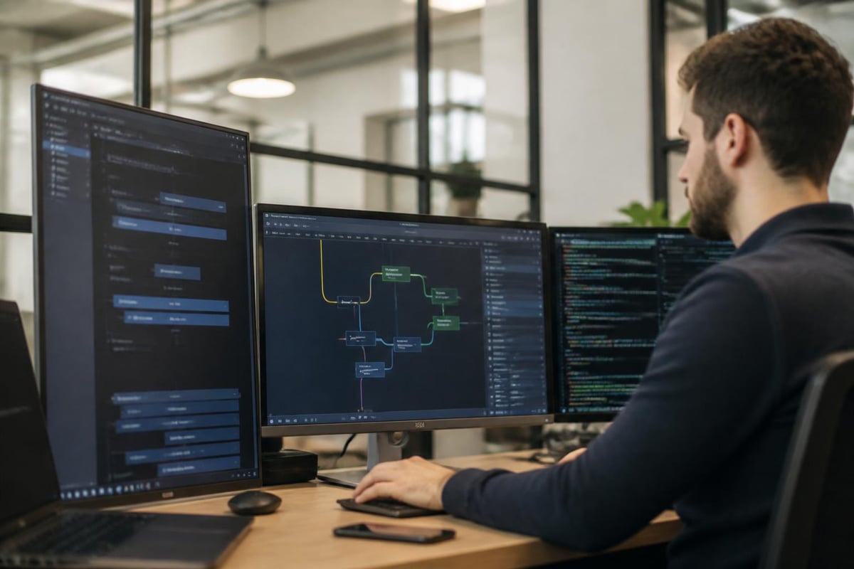 No code platform components and architecture