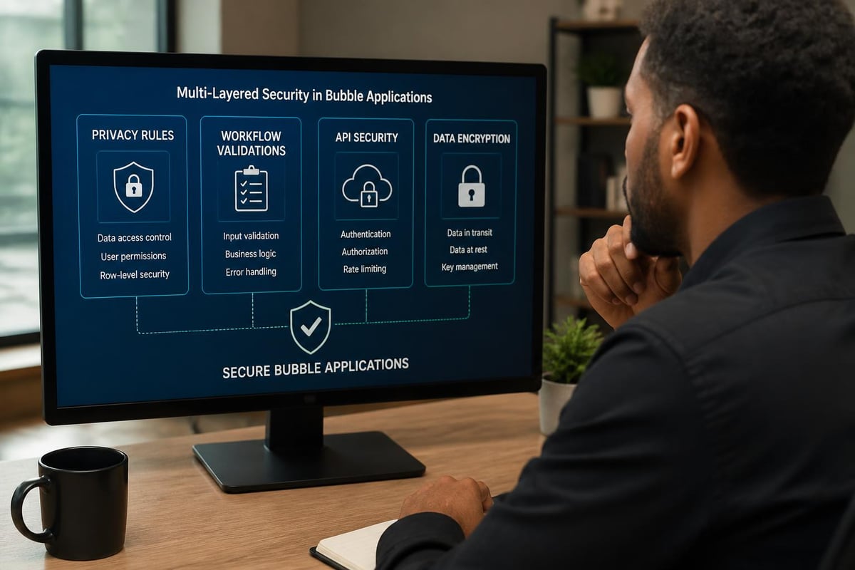 Bubble security layers diagram