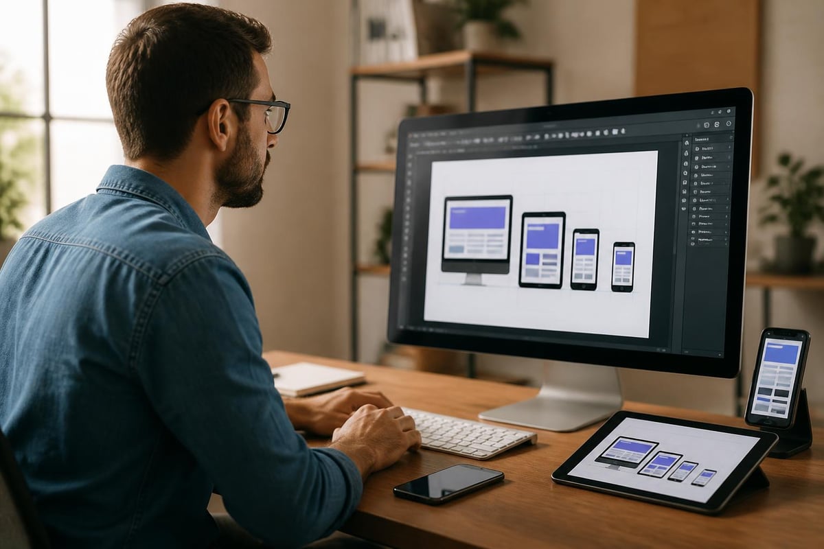 Responsive design correction process
