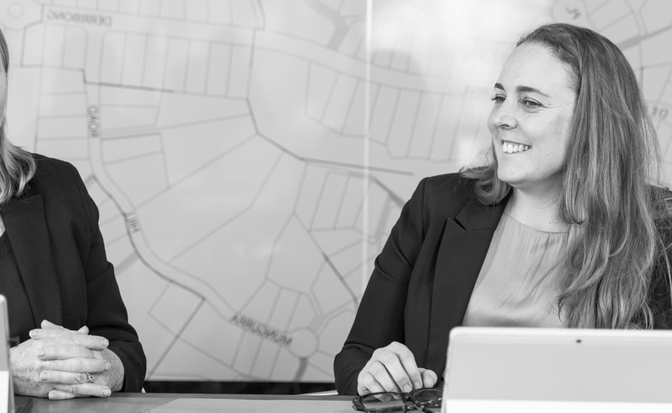 Property & Business Lawyer Advising Client