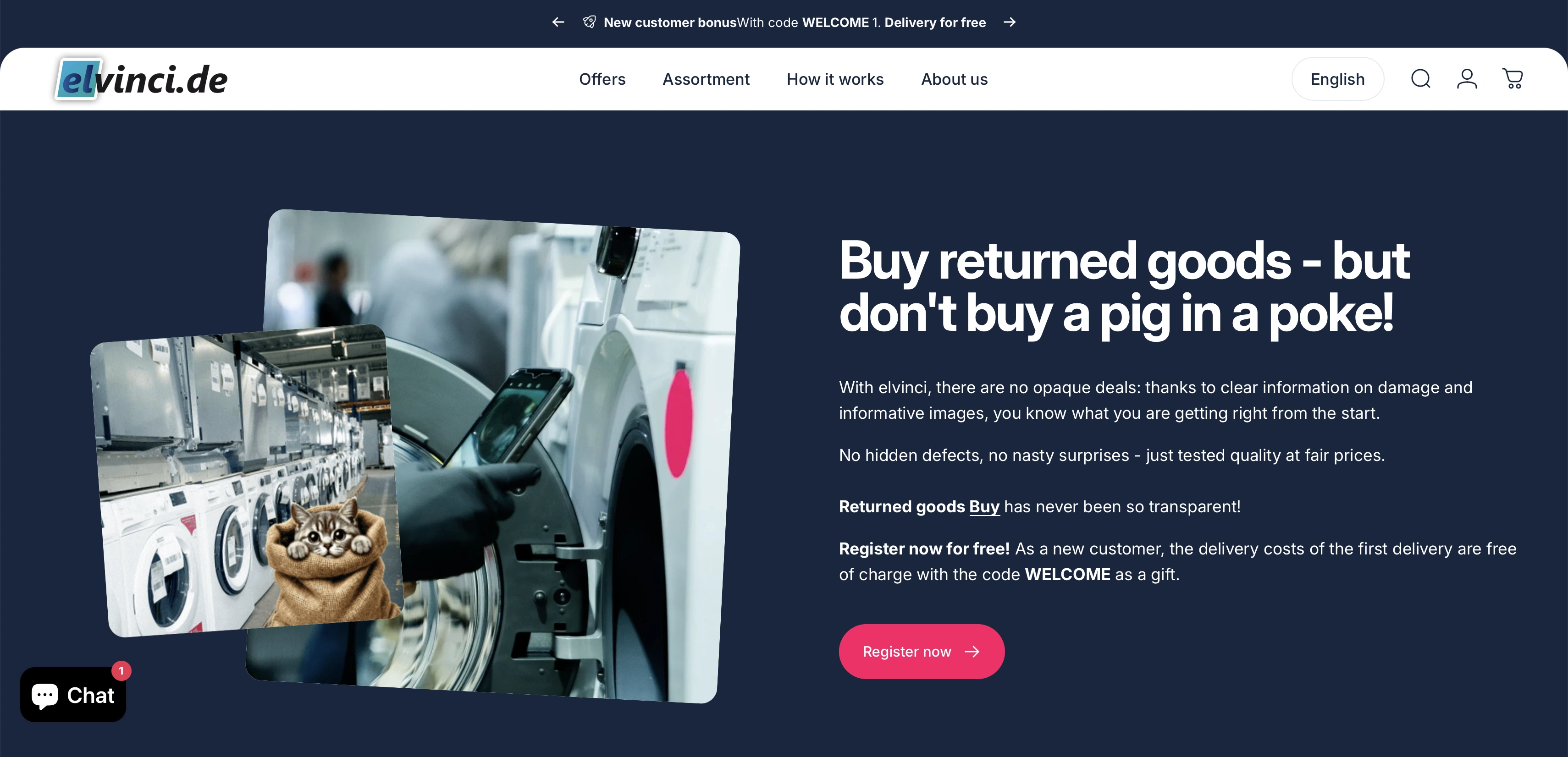 elvinci.de_startpage_screen