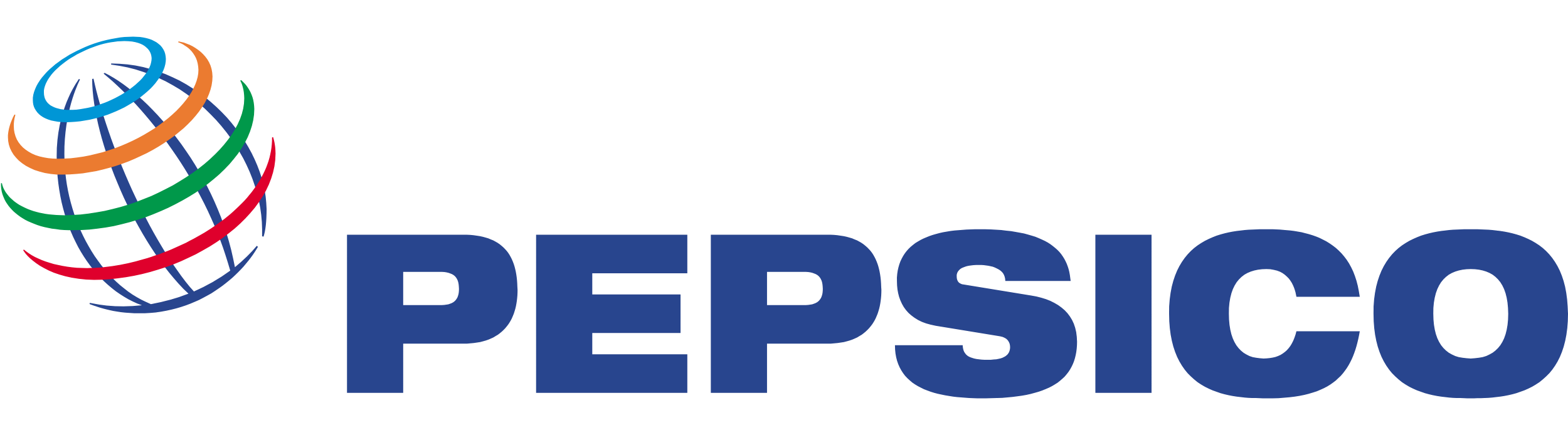 PepsiCo corporate logo in black and white.