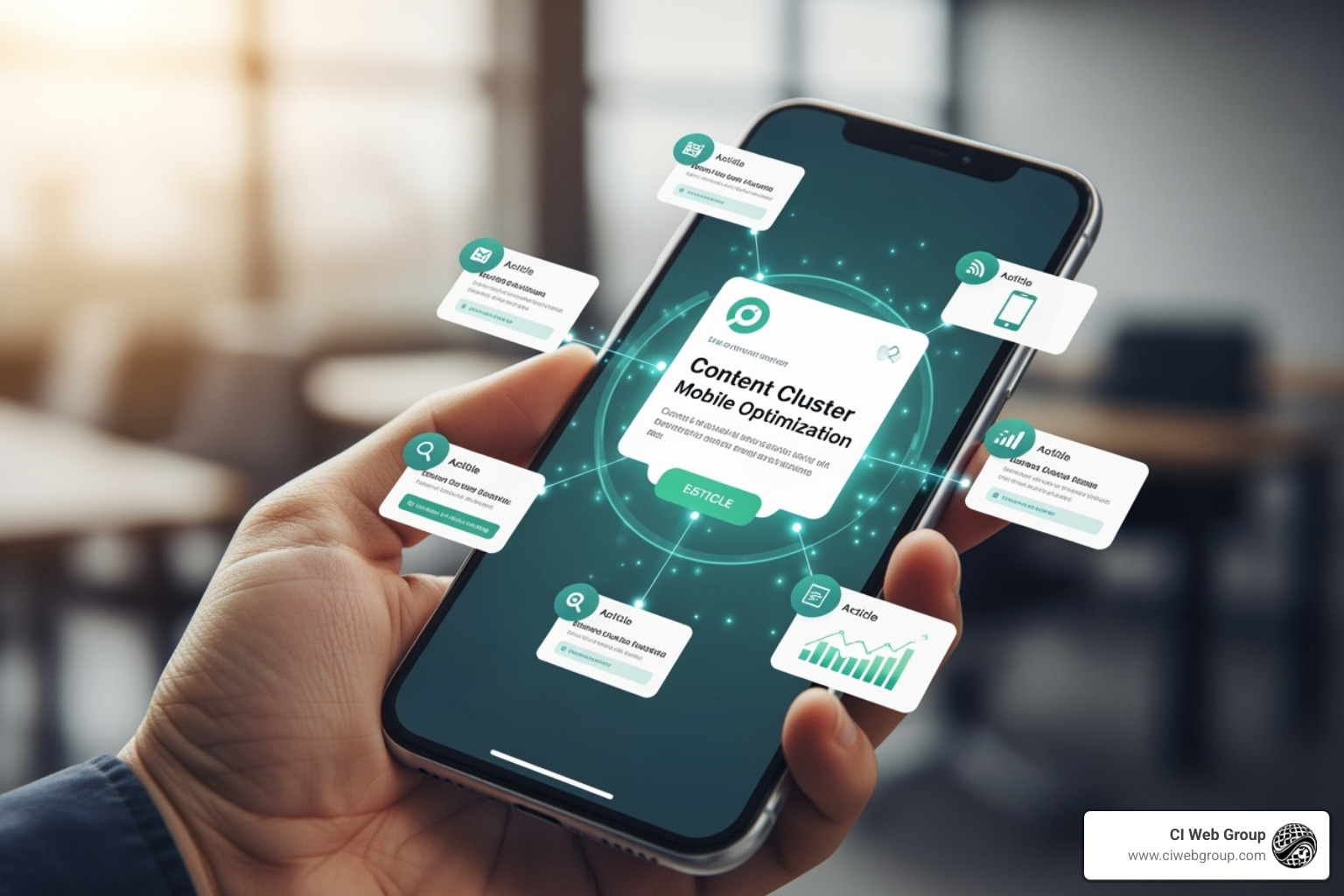 Mobile content optimization checklist - content cluster mobile optimization