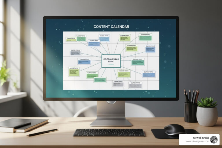 Never Run Out of Ideas: The Content Cluster Calendar Strategy