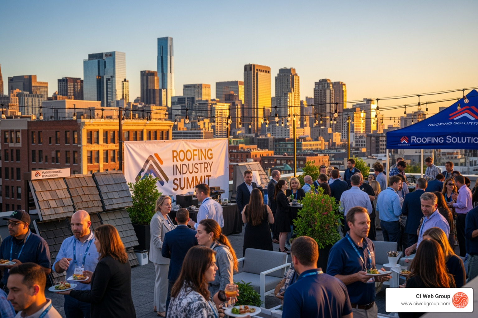 professional reading a roofing industry magazine on a tablet - Roofing Events professional reading a roofing industry magazine on a tablet - Roofing Events