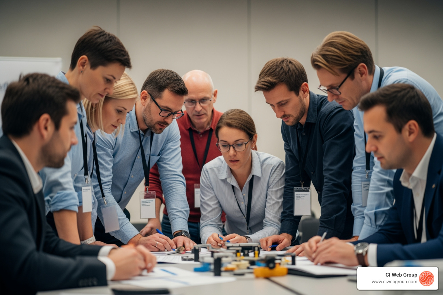 Focused, hands-on training session at a conference - HVAC Events